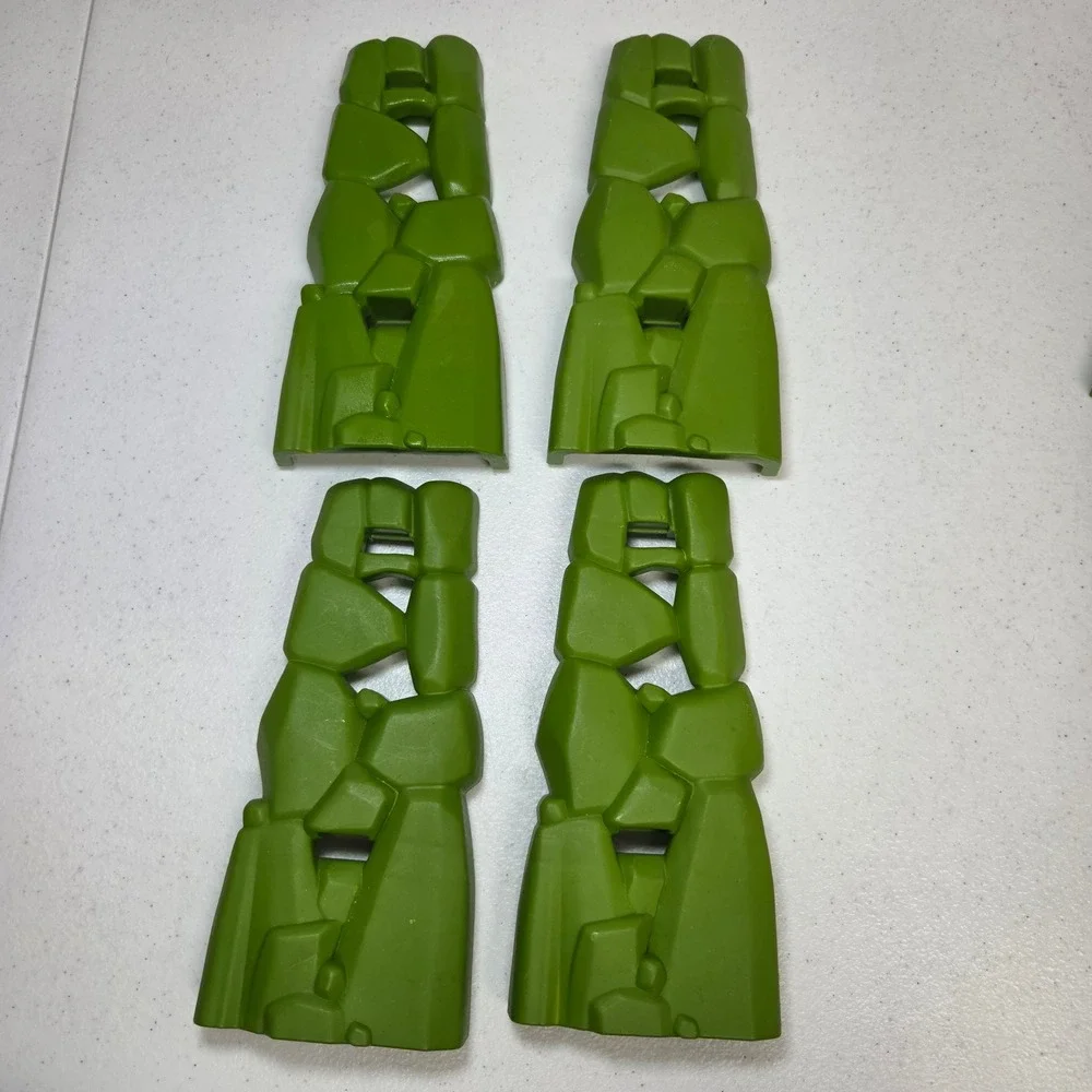Thomas Friends Green Mountain Rock Replacement Pieces 8 Inch Track‎ Support 4pc